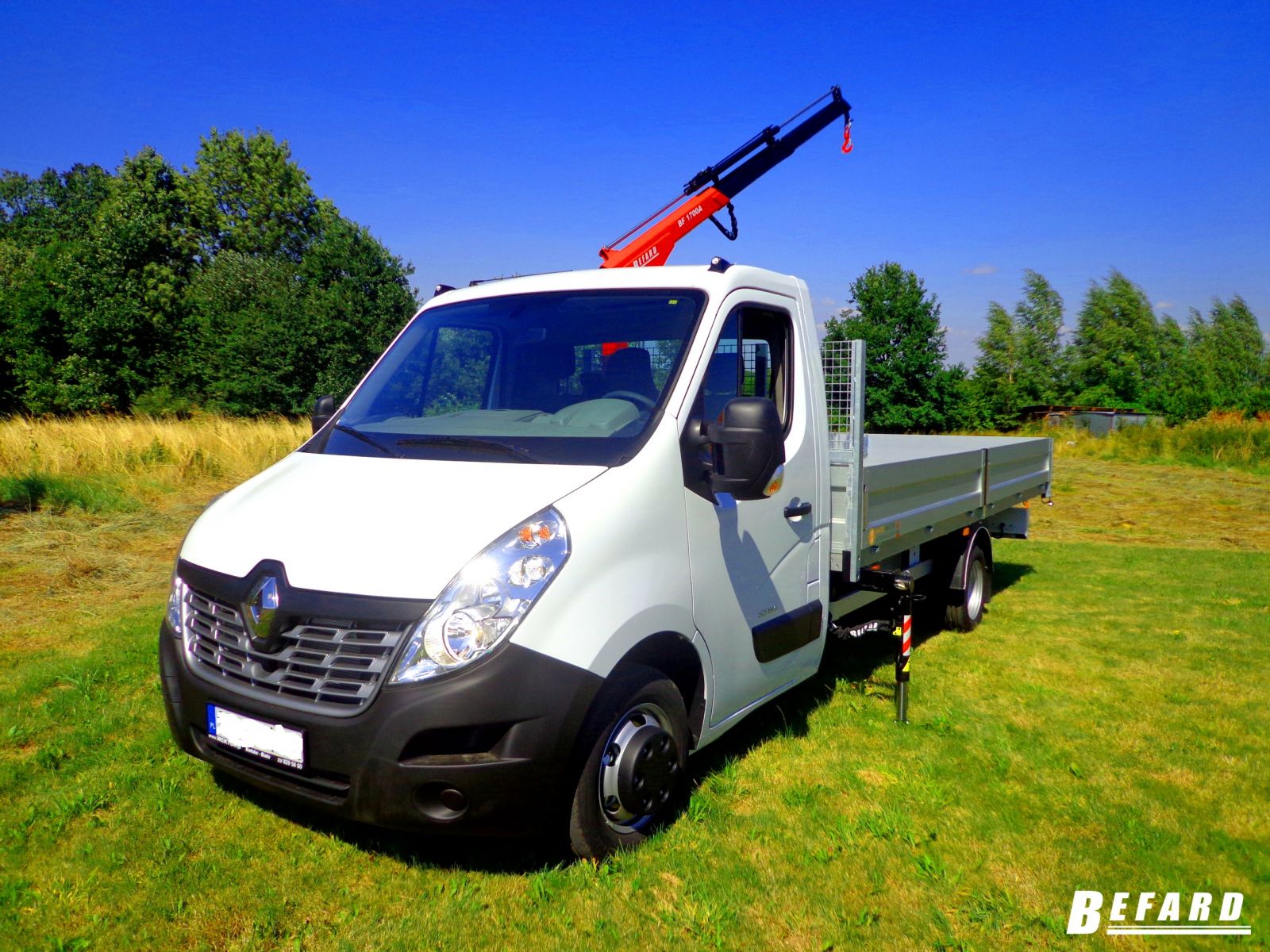 żuraw hds na renault master